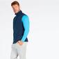 Chaleco Polar Marino Hombre Up Basic