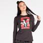 Camiseta Minnie Gris Mujer