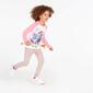 Camiseta Bella Blanca Fucsia Niña (2-8)