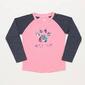 Camiseta Manga Larga Rosa Niña Kelme