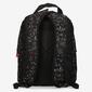 Mochila Escolar Negra Blanca Silver