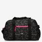 Bolsa Deporte Negra Fucsia Silver