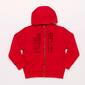 Sudadera Roja Niño Up Basic