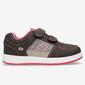 Zapatillas Casual Velcros Grises Niña Silver (28-35)