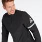 Cortavientos Negro Reebok Big Delta