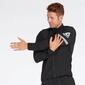 Cortavientos Negro Reebok Big Delta