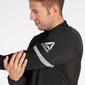 Cortavientos Negro Reebok Big Delta