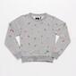 Sudadera Gris Niña Silver