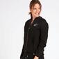 Chaqueta Capucha Fila Negro