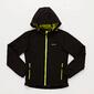 Softshell Montaña Negro Junior Boriken