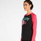 Camiseta Manga Larga Rosa Up Stamps