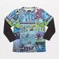 Camiseta Gris Niño Silver Graffitech