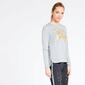 Camiseta Star Wars Gris Oscuro Negra Mujer