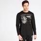 Camiseta Manga Larga Star Wars Negra Hombre