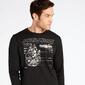 Camiseta Manga Larga Star Wars Negra Hombre
