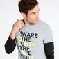 Camiseta Star Wars Hombre Gris