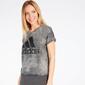 Camiseta Crop adidas Gris