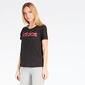 Camiseta adidas Negra