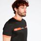 Camiseta Tenis Fila Training Negra