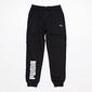 Pantalón Puma Negro Jr