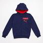 Chaqueta Capucha Puma Marino Jr