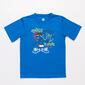 Camiseta Tenis Azul Proton Niño