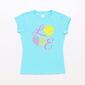 Camiseta Tenis Celeste Proton Niña