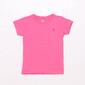 Camiseta Fucsia Up Basic Niña