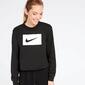 Sudadera Crop Nike Negra