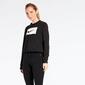 Sudadera Crop Nike Negra