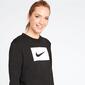Sudadera Crop Nike Negra