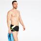 Bañador Bóxer Natación Negro Paraqua