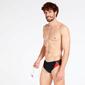 Bañador Slip Natación Paraqua Negro