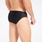 Bañador Slip Natación Paraqua Negro