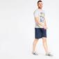 Camiseta Gris Up Stamps