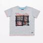Camiseta Manga Corta Silver Crew Tech Niño