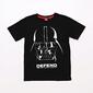 Camiseta Star Wars Negra Junior