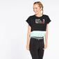 ENERGY SRA CAMISETA CROP M/C MODA ALG.