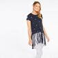 Camiseta Flecos Silver Tropic