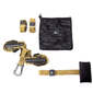 Sistema De Treinamento De Suspensão Militar Trx Pro P3 - Camuflagem - Este pack de treino em suspensão (TRX P3) é um sistema de treino em suspensão, onde, aproveitando o nosso próprio peso corporal, conseguimos exercitar ao máximo os músculos do corpo.

É composto por uma cinta de nylon de alta resistência, regulável em altura por meio de fivelas de metal, que possui um ponto de ancoragem em uma extremidade e alças e apoios para os pés na outra. Um equipamento leve que lhe permitirá levar o seu treino consigo para qualquer lugar ou exercitar-se facilmente em sua própria casa. 