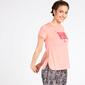 Camiseta Running Puma Rosa