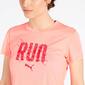 Camiseta Running Puma Rosa