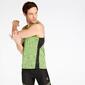 Camiseta Running Tirantes Ipso Combi Verde