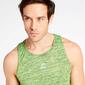 Camiseta Running Tirantes Ipso Combi Verde