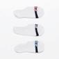 Calcetines Invisibles Fila Grises