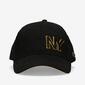 Gorra Negra NY Hombre Silver Gorra Negra NY Hombre Silver