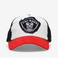 Gorra Road Blanca Hombre Silver