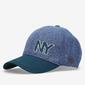 Gorra Vaquera NY Hombre Silver