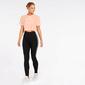 Camiseta Crop Silver Velour