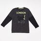 Camiseta Manga Larga Silver London Junior
